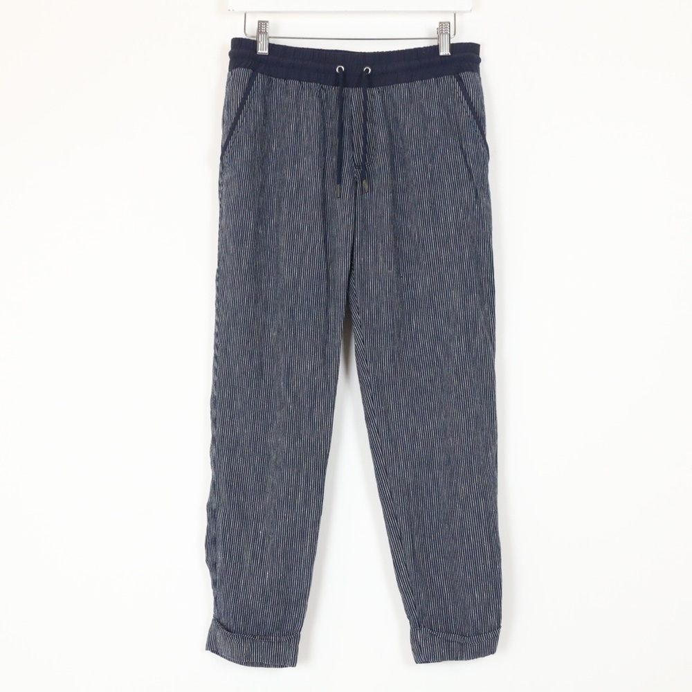 Athleta Bali Linen Striped Pants